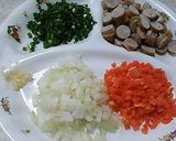 酢飯が余ったらカレー炒飯作り方1写真