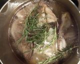 簡単な洋食魚介出汁　フュメドポワソン作り方4写真