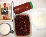 紅花+豆腐アイス♪愛知県豊田市の漢方薬局作り方1写真