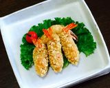粉豆腐でぷっくり！高野豆腐衣のエビフライ作り方12写真