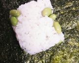 枝豆ごはんとハムちーおにぎらず◆作り方2写真