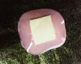 枝豆ごはんとハムちーおにぎらず◆作り方5写真