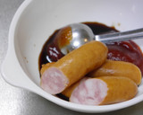 お弁当に５分☆彡デミ風ウィンナーチーズ焼作り方1写真