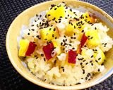 秋の味覚♡栗ご飯♫作り方4写真