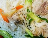 焼きビーフン(カレー味)作り方3写真