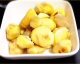 炊飯器でモッチモチ栗入りお赤飯作り方1写真