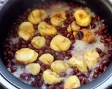 炊飯器でモッチモチ栗入りお赤飯作り方6写真