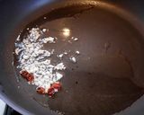 簡単♪なめ茸とベーコンの焼きうどん作り方2写真