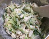 今日のランチ。ササミのヘルシートースト作り方3写真