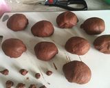 ちぎりぱん 黒はりねずみ作り方1写真