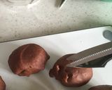 ちぎりぱん 黒はりねずみ作り方2写真
