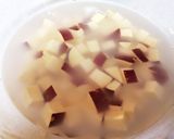 さつまいもとリンゴのマヌカ風味ケーキ作り方1写真