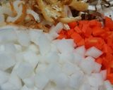 具沢山いり豆腐作り方1写真
