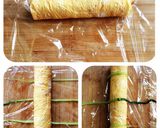 お弁当に☆きんぴら玉子ロール作り方4写真