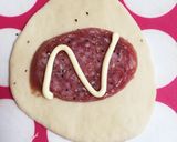 秋だ！パンを焼こう♪簡単サラミベーグル♪作り方5写真
