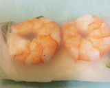 春菊で生春巻き作り方6写真