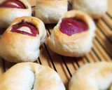 秋だ！パンを焼こう♪簡単サラミベーグル♪作り方9写真