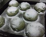 よもぎ&甘納豆のパン作り方5写真