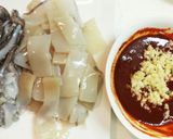 イカ炒め♪韓国本場の味(^_^)作り方1写真