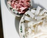 大根とベーコンのバター醤油炒め作り方1写真