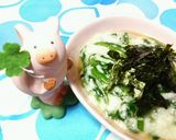 さっぱり☆ワサビ風味♪♪長芋トロロれん草作り方7写真