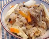 まこもたけ！土鍋で炊き込み御飯！作り方10写真