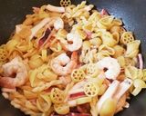 ペスカトーレ風ワンポットパスタ作り方6写真
