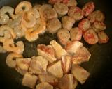 炊飯器で作るパエリヤ作り方3写真