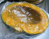 お菓子に使うカボチャのペースト♡作り方1写真
