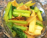 キノコと青梗菜の中華風バター醤油炒め作り方7写真