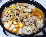 ハレの日の鶏すき。ヒネ鶏のすき焼き！作り方4写真