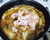 ハレの日の鶏すき。ヒネ鶏のすき焼き！作り方6写真