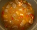 炊飯器で作るパエリヤ作り方6写真