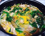 ハレの日の鶏すき。ヒネ鶏のすき焼き！作り方7写真