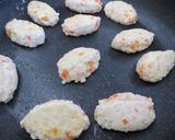 後期～完了期 鶏肉と豆腐のハンバーグ♪作り方5写真