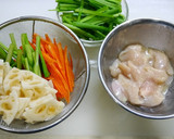 簡単！蓮根の中華炒め(レンコン下処理~)作り方1写真
