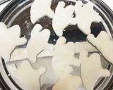ハロウィン★もちもちおばけの羽二重餅作り方5写真