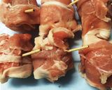 超簡単&おいしい♡ミニトマトの肉巻き串作り方3写真