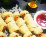 ☆ハロウィン☆ミイラさんウインナー☆作り方3写真