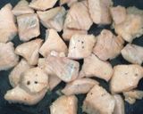 秋鮭と舞茸のグラタン作り方4写真