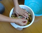 里山みょうがの醤油漬けおにぎり作り方3写真