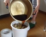 里山みょうがの醤油漬けおにぎり作り方5写真