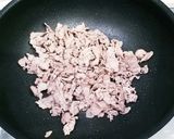簡単❤肉豆腐の卵とじ♪作り方5写真