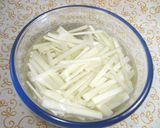 お宿メニューを再現。うどのきんぴら作り方1写真