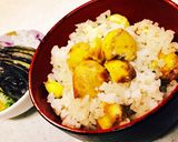 ひと手間加えて☆簡単さつまいもご飯♪作り方8写真