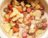 素材を楽しむ♪ 根菜たっぷりスープ☆作り方5写真