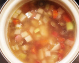 素材を楽しむ♪ 根菜たっぷりスープ☆作り方6写真