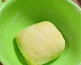 カボチャ生地の豆乳カスタードクリームパン作り方19写真