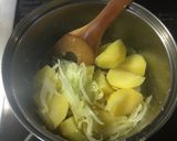 じゃがいもとたらこの豆乳シチュー作り方4写真