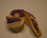 紫芋のねじりあんぱん作り方9写真